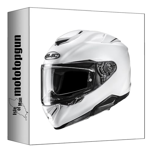 Casque intégral HJC RPHA 72 blanc perlé XXL pour assurer votre confort sur route.
