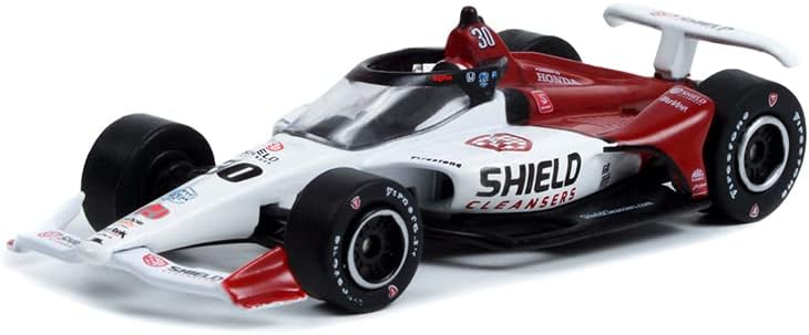 Collectibles Greenlight 11538 2022 NTT IndyCar Series - #30 Christian Lundgaard / Rahal Letterman Lanigan Racing, Shield Cleansers 1:64 Scale Indy 500