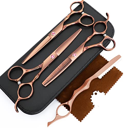 Professional Hair Cutting Scissors Sets Stainless Steel Barber Hairdressing Scissors