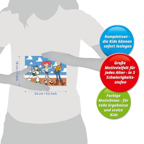 Ravensburger – CreArt Kids 18x24cm – Numéro dArt – Toy Story – Kit de peinture par numéros – Dès – 12023347 - vue 9