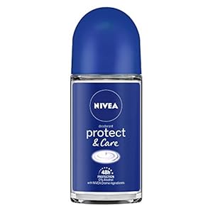 Nivea Deodorant Roll On, Protect & Care for Unisex, 50ml
