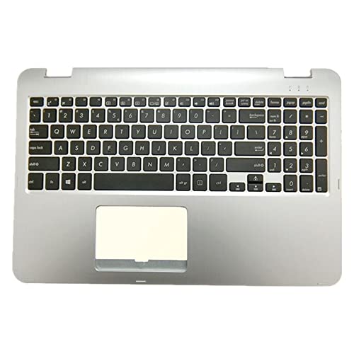 Clavier ASUS TP501 Bloqué ? Changez le Bloc Coque C Argent QWERTY US Entrée Petite
