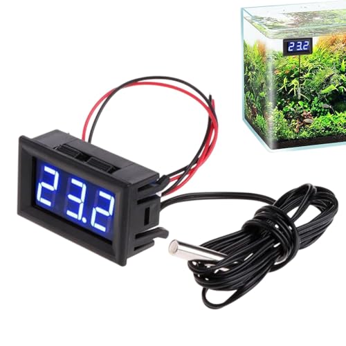 Calibre De Temperatura Del Acuario, Monitor De Temperatura Del Acuario: Medidor De Temperatura Para Acuario | Medidor De Temperatura De Reptil, Medidor De Temperatura Digital, Medidor De Temperatura T