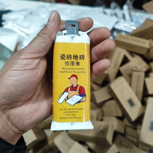 Kit de reparación rápida para baldosas y piedra 2 piezas miniatura 3