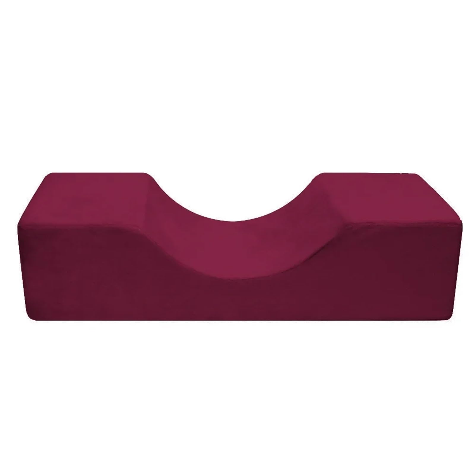 FonHNDG Lash Pillow Professional Lash Pillow Neck Support Eyelash Soft Grafting Eyelashes Memory Foam Extension Makeup Salon(Red Flannel)