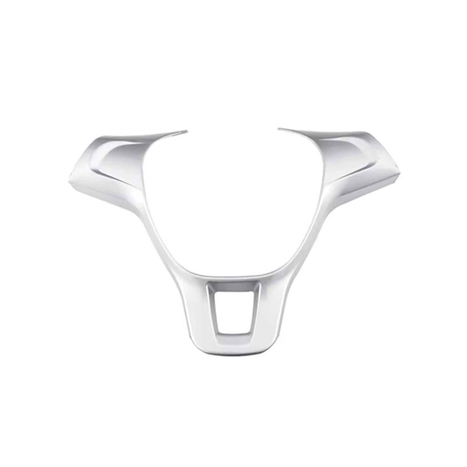 Trim Sticker Accessories Car Interior Steering Wheel Cover Trim Sticker Accessories for VW for Golf for GTI MK7 for Polo 2014 2015 for Jetta MK6 2016 Car Interior Decoration(Silver)