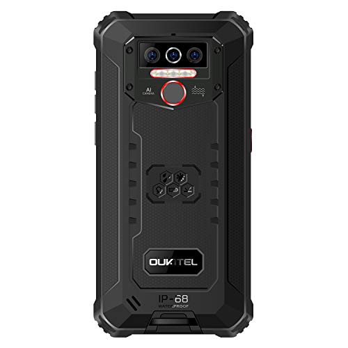 Oukitel Wp5 Pro Rugged Unlocked Smartphone, 5.5''Hd+ Screen, 8000Mah Battery Rugged Cell Phone, 4Gb+64Gb Android, Ip68 Waterproof 4G Lte Dual Cellphone, Face Id Fingerprint Gps #TOP7
