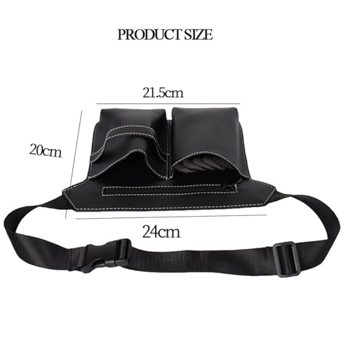 YUMILI Friseurscherentasche, Friseur-Werkzeugset, Friseur-Multifunktions-Friseurtasche (Grün)