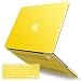 iBenzer Basic Soft-Touch Series Plastic Hard Case Cover for Apple Old Macbook Pro 15.4-inch 15.4" with Retina Display A1398 (Yellow)