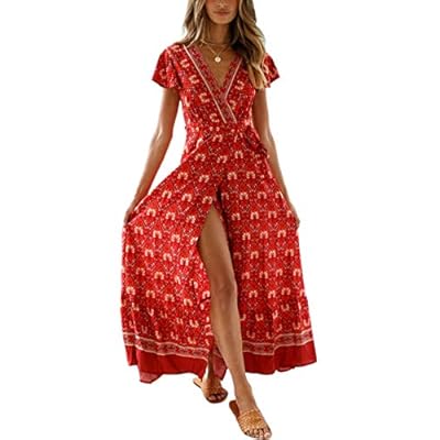 red maxi dress amazon