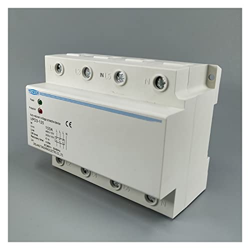 Relais de protection triphasé 380V 100A : stoppez les surtensions sur rail DIN - 3