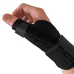 DALLAR Tutore Pollice regolabile per entrambe le mani - Supporto Stabilizzante e Immobilizzante per Polso - Trattamento per Rizoartrosi, Tenosinovite di De Quervain, Artrite o Distorsioni