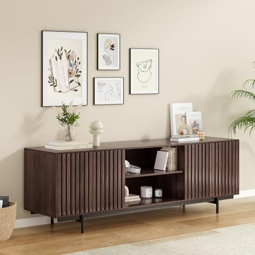 Soohow Mid Century Modern TV Stand for TVs Up to 75