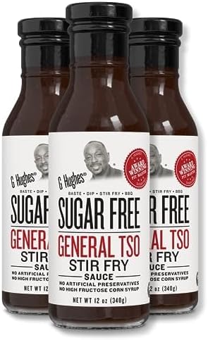 Sugar Free, General Tso Sauce - 12 Oz (3-Pack)
