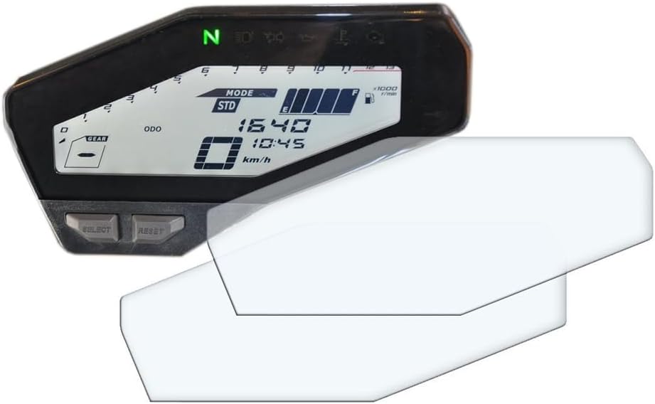 Speedo Angels Screen Protector Speedometer Screen Protector Compatible with Yamaha MT-09 / FZ-09 - Pack of 2 1 x Ultra Clear and 1 x Anti-Glare