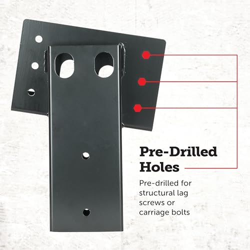 Elevators 4x4 Elevator Brackets, Double Angled ConstructionGrade Steel, Ideal for Hunting