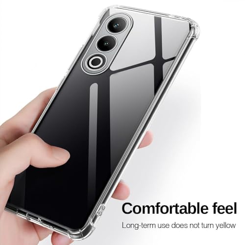 Image of Tremolite Crystal Clear Anti-Yellowing Case for OnePlus Nord 5 5G Thin Transparent Cover, Soft Silicone Bumper