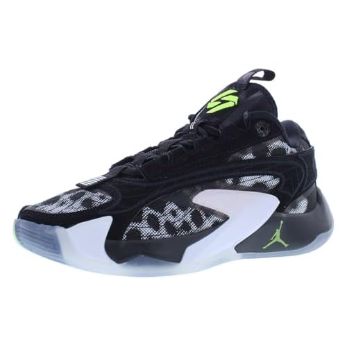 Nike Luka 2 Big Kids’ Shoes (DZ3498-100, Coconut Milk/Fossil/Lemon Drop/Black)