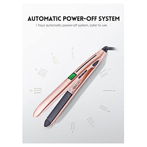 Plancha y rizadora de cabello 2-en-1 con placas y calor miniatura 6