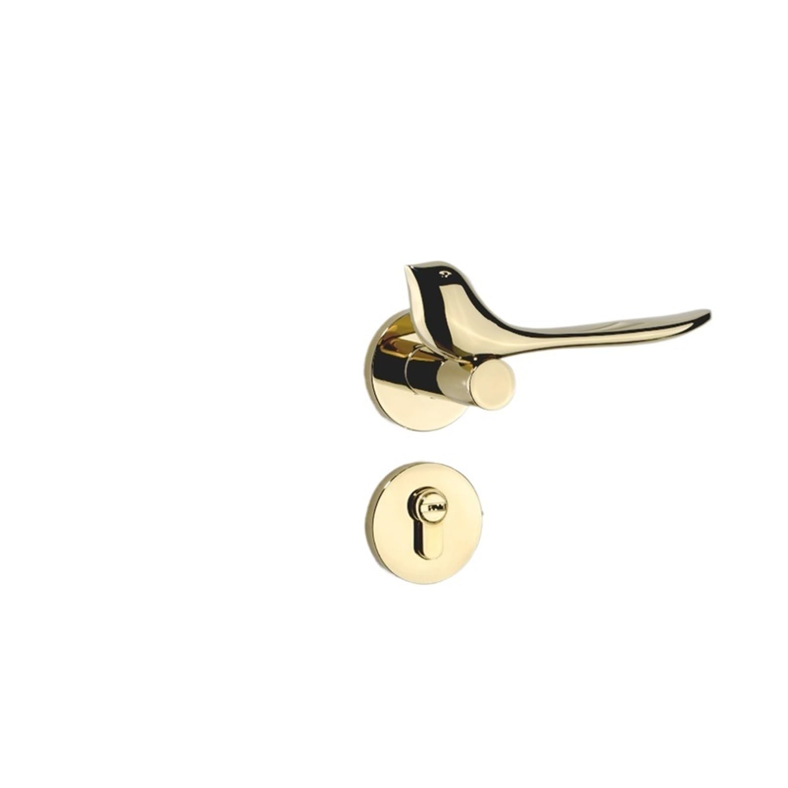 Magnetic Silent Door Lock Bedroom Handle