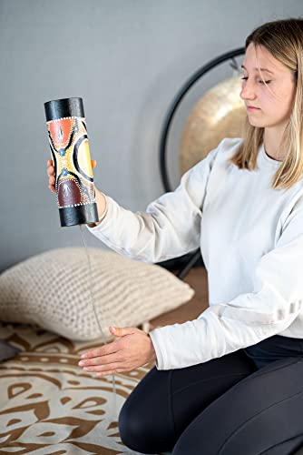 Thunder Drum, Tube/Can Shape — Create Atmospheric Sound Effects For Meditation And Sound Bath Healing Therapy, 2-Year Warranty #TOP1