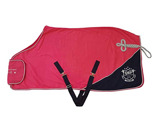 Coperta Assorbente Euroriding Eco Con Crogioli Incrociati – Blu, Per Cavallo - Foto 4