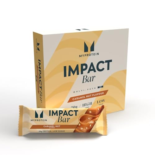 Myprotein Impact Protein Bar, Caramel, 12x64g