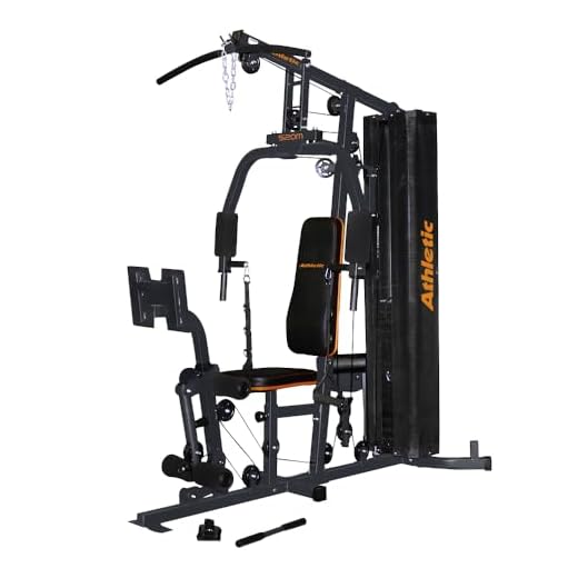 Estação De Musculação Athletic Power 520m Com 67,5kg De Peso