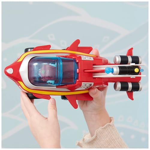 7. Bild von PAW PATROL PAW Patrol, Aqua Pups - Basis Fahrzeug Spielzeugauto im Delfin-Design mit Marshall Welpenfigur, Spielzeug geeignet für Kinder ab 3 Jahren