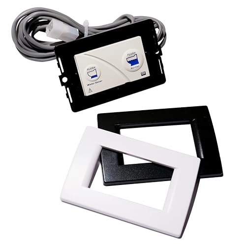 Image of 36387 Wall Switch Tecma, Black,Whitewall Switch for The Tecma RV Toilet Silence Plus
