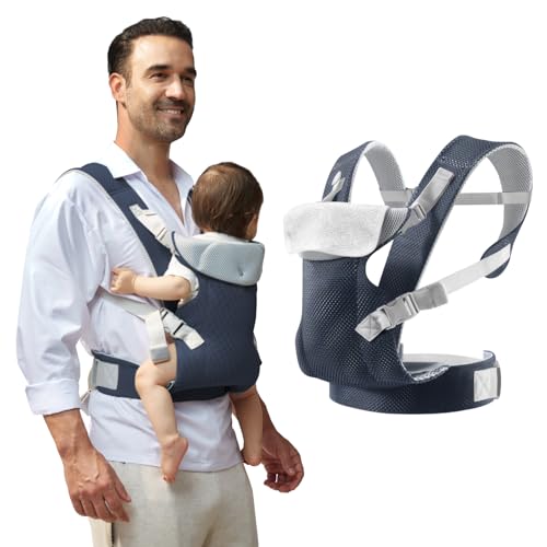 Porte-bébé bébé contre les douleurs de dos avec bavoirs lavables inclus