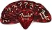 Fender 351 Shape Medium Classic Celluloid Picks, 12-Pack, Red Moto for electric guitar, acoustic guitar, mandolin, and bass