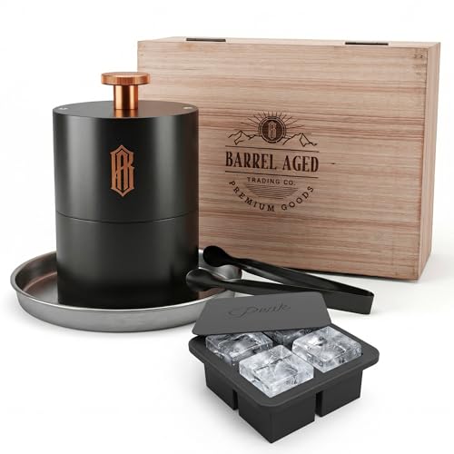 Molde de hielo esférico grande de aluminio anodizado miniatura 1