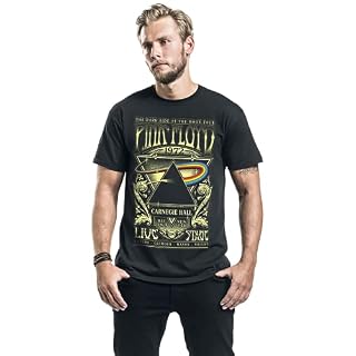 PINK FLOYD The Dark Side of The Moon – Live on Stage 1972 Homme T-Shirt Manches Courtes Noir XXL - Les Beatles, Paul McCartney, John Lennon, RIngo Starr, George Harrison PINK FLOYD The Dark Side of The Moon - Live on Stage 1972 Homme T-Shirt Manches Courtes Noir XXL – Image 4