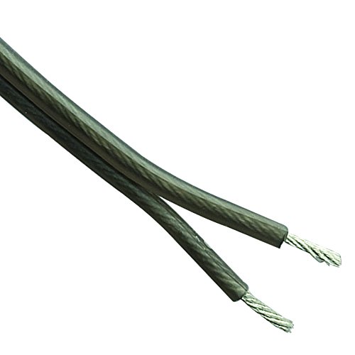 Stinger SHW512G 100 -Foot of 12 Gauge Matte Gray Speaker Wire, Gray