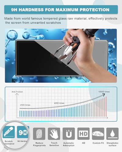 Image of CDEFG for 2025 2026 Acura MDX Screen Protector Tempered Glass for 2025 2026 Acura MDX (MDX /MDX Type S /Technology /A-Spec /Advance) Accessories 12.3-Inch Touchscreen Screen Cover 9H Hardness