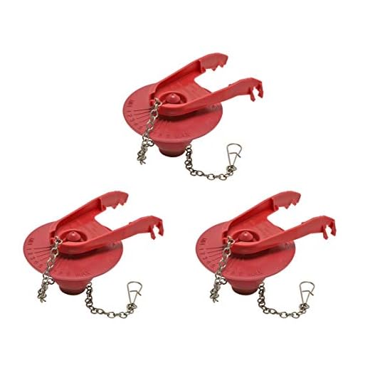 Fluidmaster 502 Universal 2-Inch Toilet Flapper, 3-Pack, Water Saving