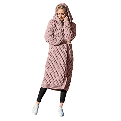 HANXIULIN Manta con capucha para mujer, talla grande, chaqueta de forro polar, transpirable, Causal Sudadera para mujer, morado, L Cover