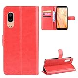 Hülle® Flip Portafoglio Custodia per Sharp Aquos Sense 3 Lite(Disegno 2)