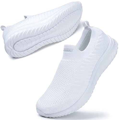 Image of MERPHINE World's Most Comfortable Slip-on Sneakers, No Straps, Women's, Men's, Indoor Wear, Walking, Standing Work, Commuting, Mesh, Lightweight, Easy to Walk, Fashionable, Summer, Breathable