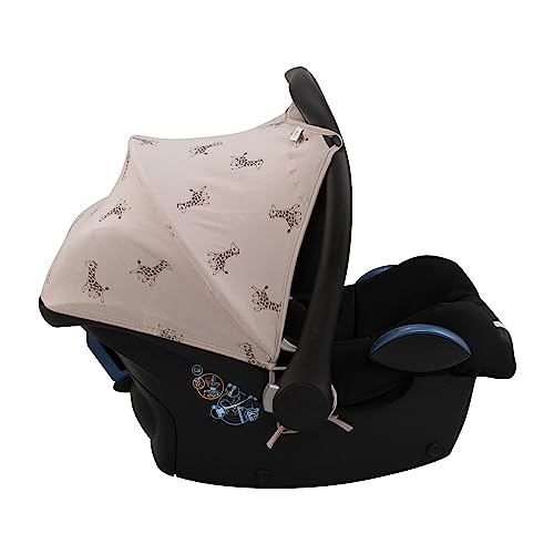 JYOKO KIDS Sonnenverdeck kompatibel mit Maxi-Cosi Cabriofix Gruppe 0 (Mint Sparkles)