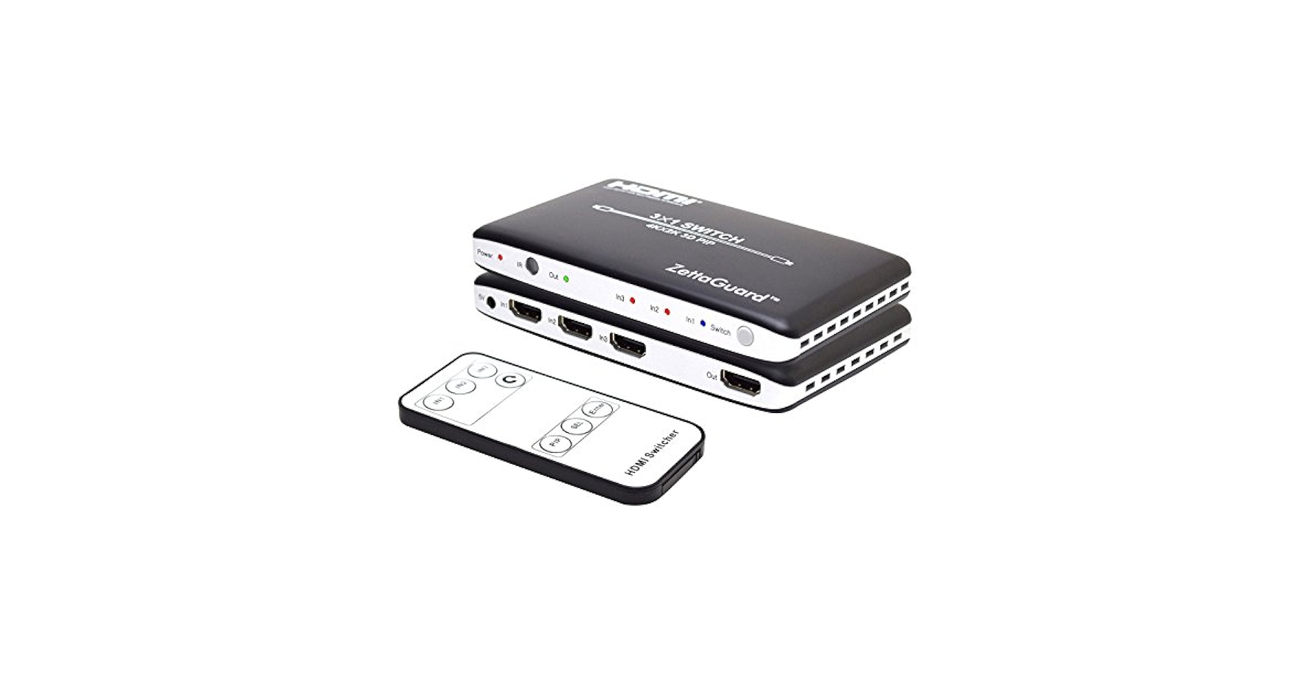 Amazon.com: Zettaguard 4K x 2K 3 Port 3 x 1 HDMI Switch with