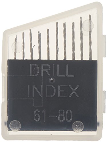 Se Twist Drill Bit Set - High-Speed Steel Drill Bits For Precise Drilling - Set Of 20 Pcs. - #61-80 - 826Hd20P #TOP1