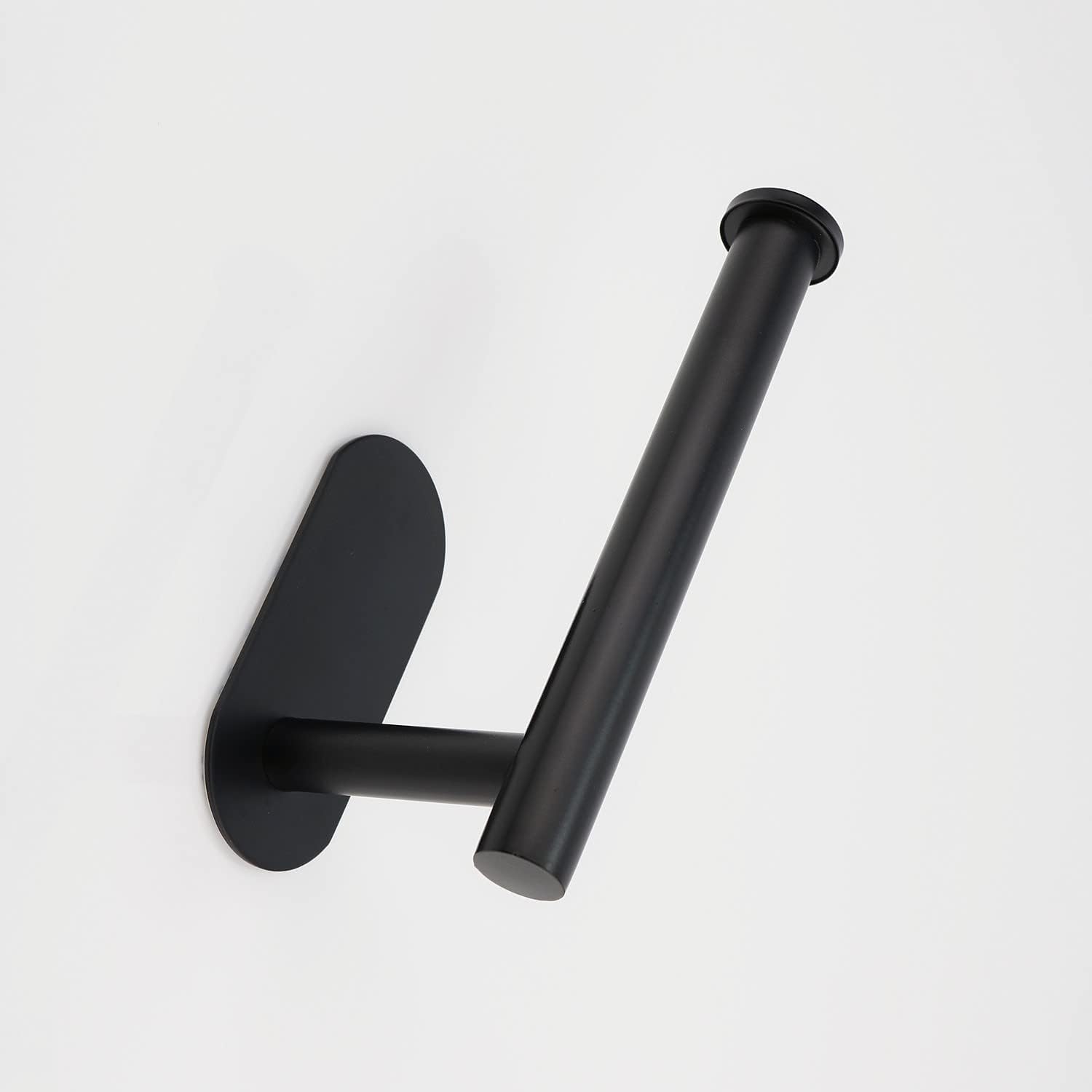 Toilet Paper Holder Self-Adhesive Roll Holder Stand Wall Mount no Drilling SUS304 Stainless Steel Paper Holders for Bathroom,Kitchen,Washroom (Matt Black) Thumbnail