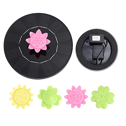 DOITOOL Bomba Da Fonte Solar Ao Ar Livre Com Bicos De Pulverização De Água para Banho Do Pássaro Do