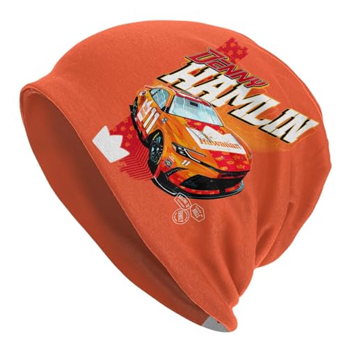 MTQDJ Denny Hamlin 11 Men's Printed Knit Hat Cap Beanie Hat Daily Skull Hats Beanie Caps