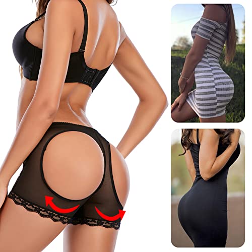Image of Dulchany Women Butt Lifter Shapewear Hip Enhancer Control Panties