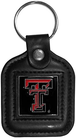 NCAA Square Key Chain Texas Tech Raiders, Black image 4