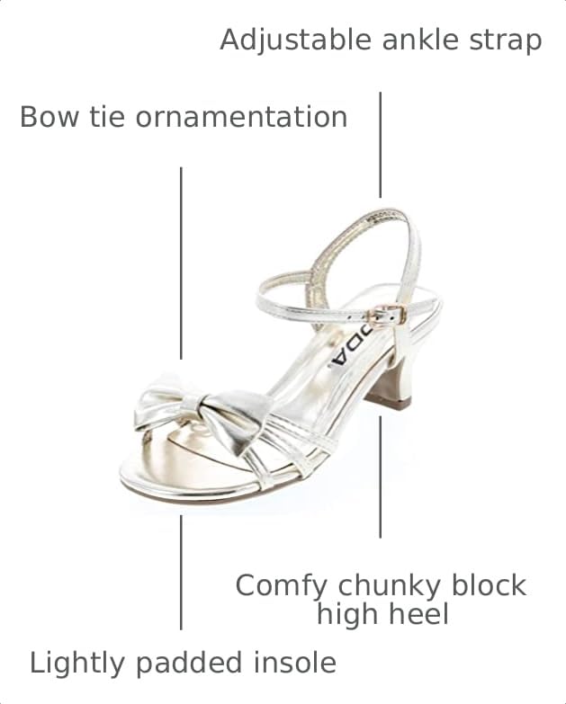 Image of Soda Girly-2 Children's Girl's Open Toe Slingback Block High Heel Sandals