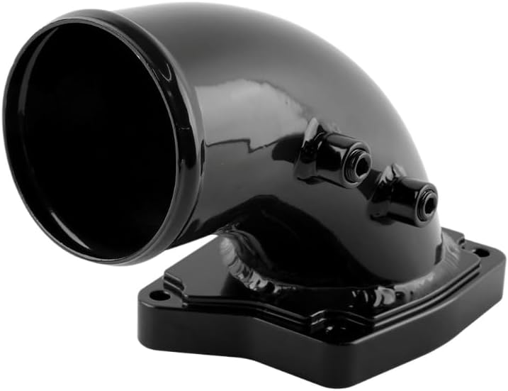 Turbo Air Intake Elbow Pipe Compatible with Ford F250 F350 F550 6.0L V8 03-07 F450 04-07 IMP003